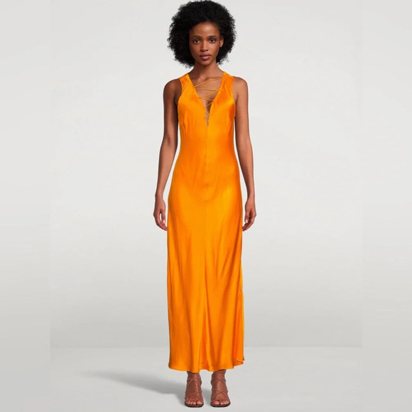 FRAME
Lace Front Midi Dress size L - Picture 3 of 14